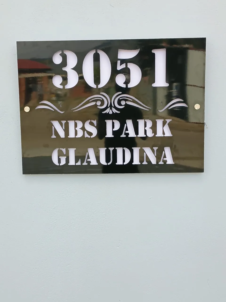 Brushed aluminium sign project — view 5 made by H&S Signs