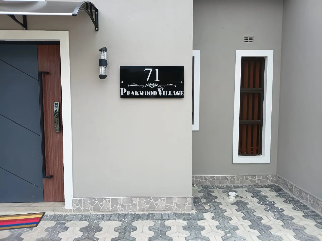 Brushed aluminium sign project — view 8 made by H&S Signs