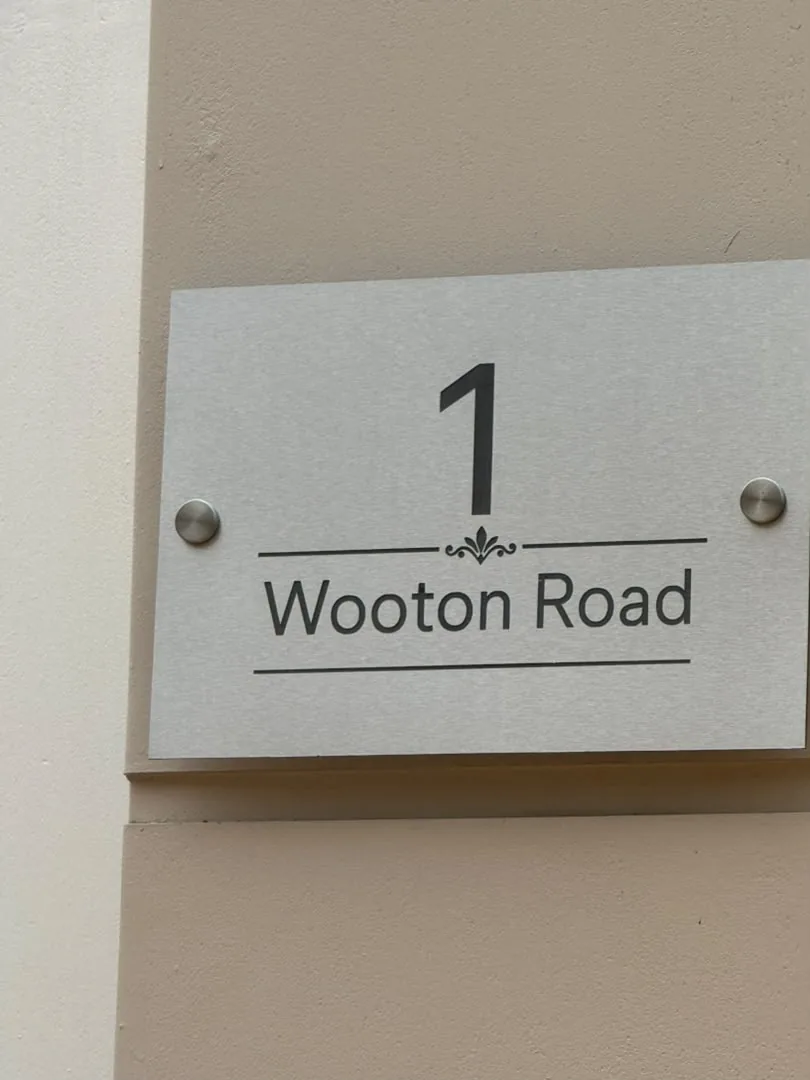 Brushed aluminium sign project — view 19 made by H&S Signs
