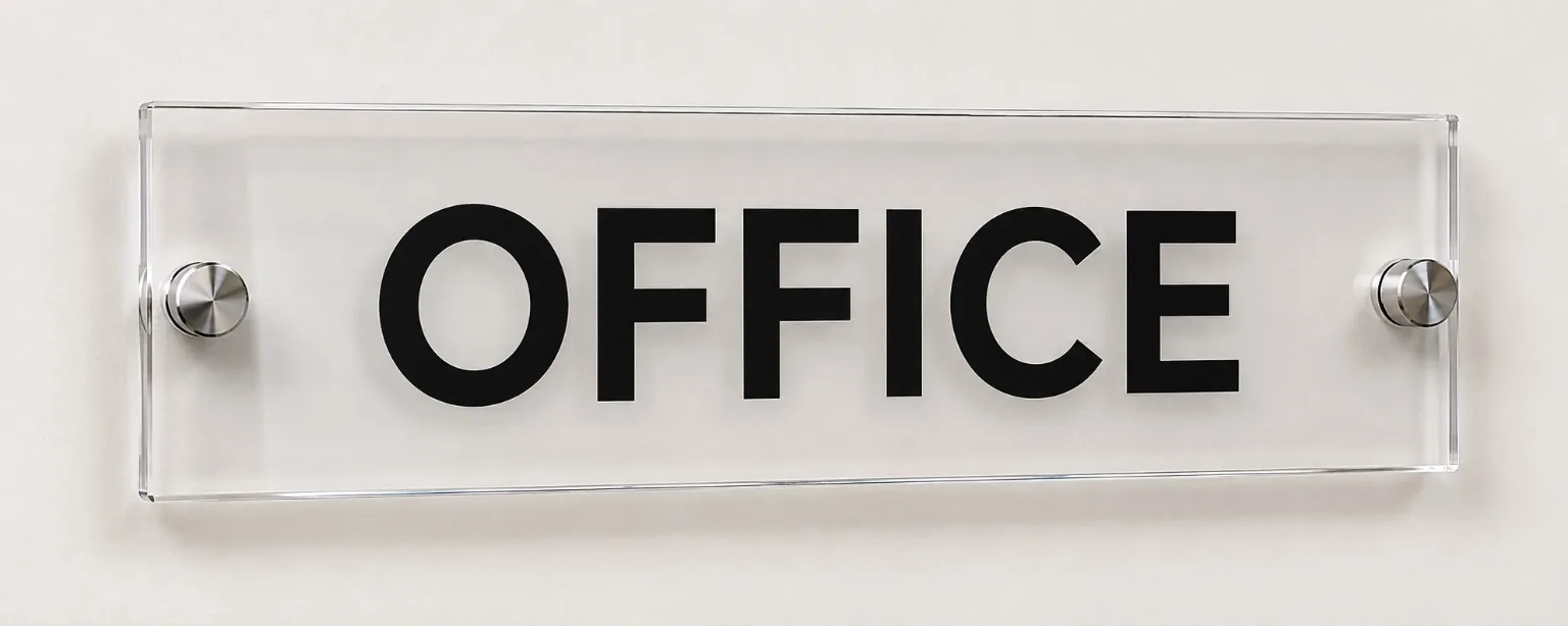 Office and workplace sign project — view 29 made by H&S Signs