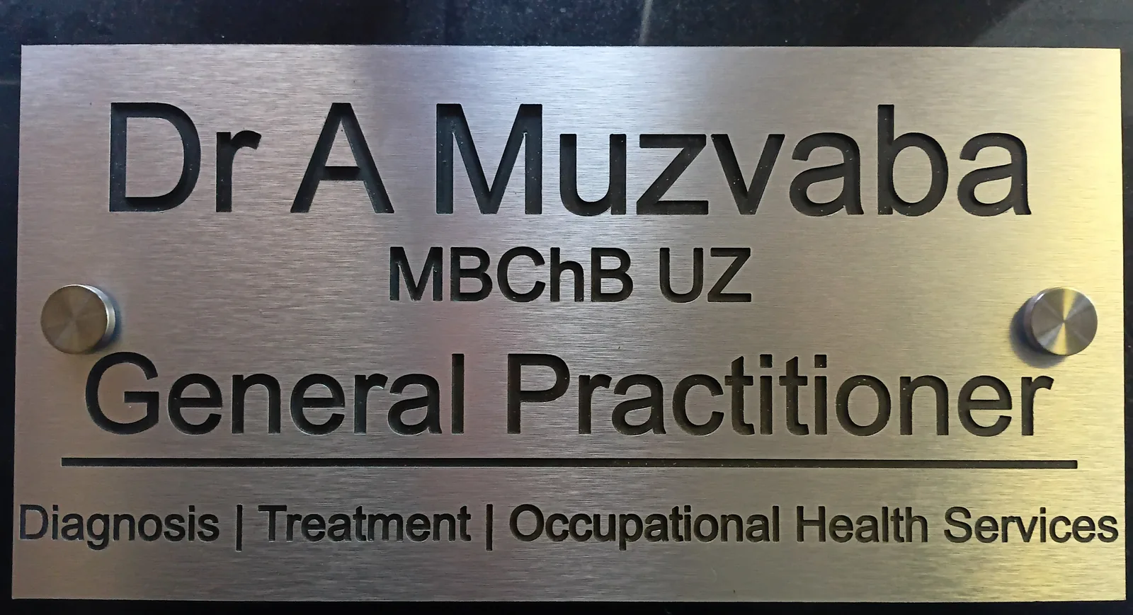 Medical practice sign project — view 37 made by H&S Signs