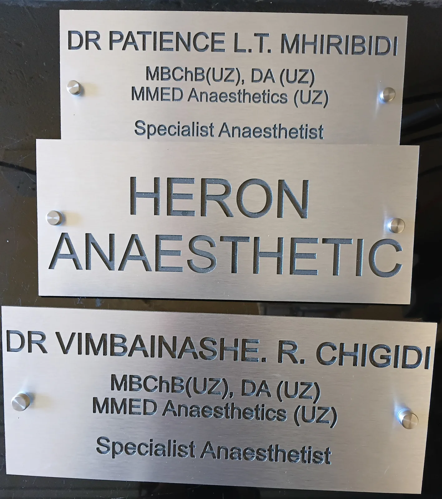 Medical practice sign project — view 38 made by H&S Signs