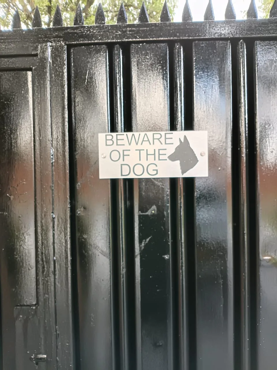 Safety and warning sign project — view 42 made by H&S Signs