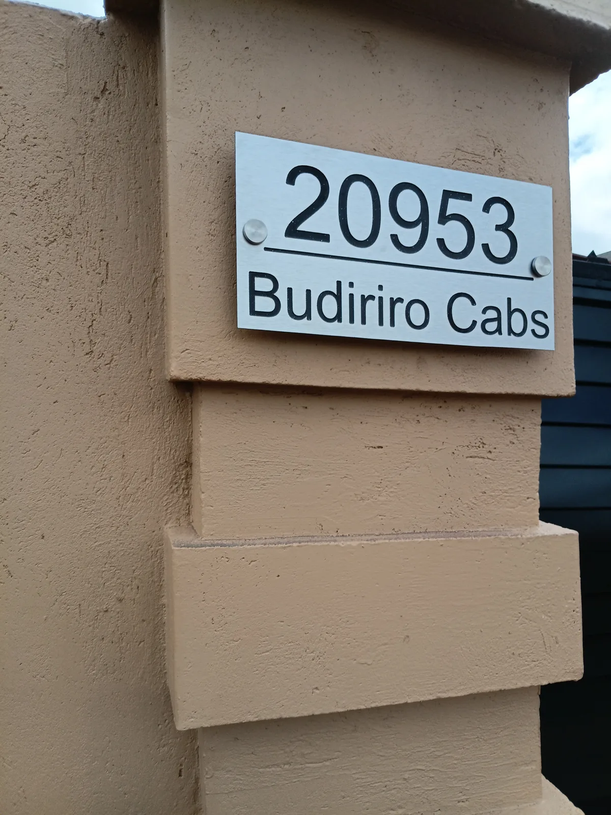 Brushed aluminium sign project — view 50 made by H&S Signs