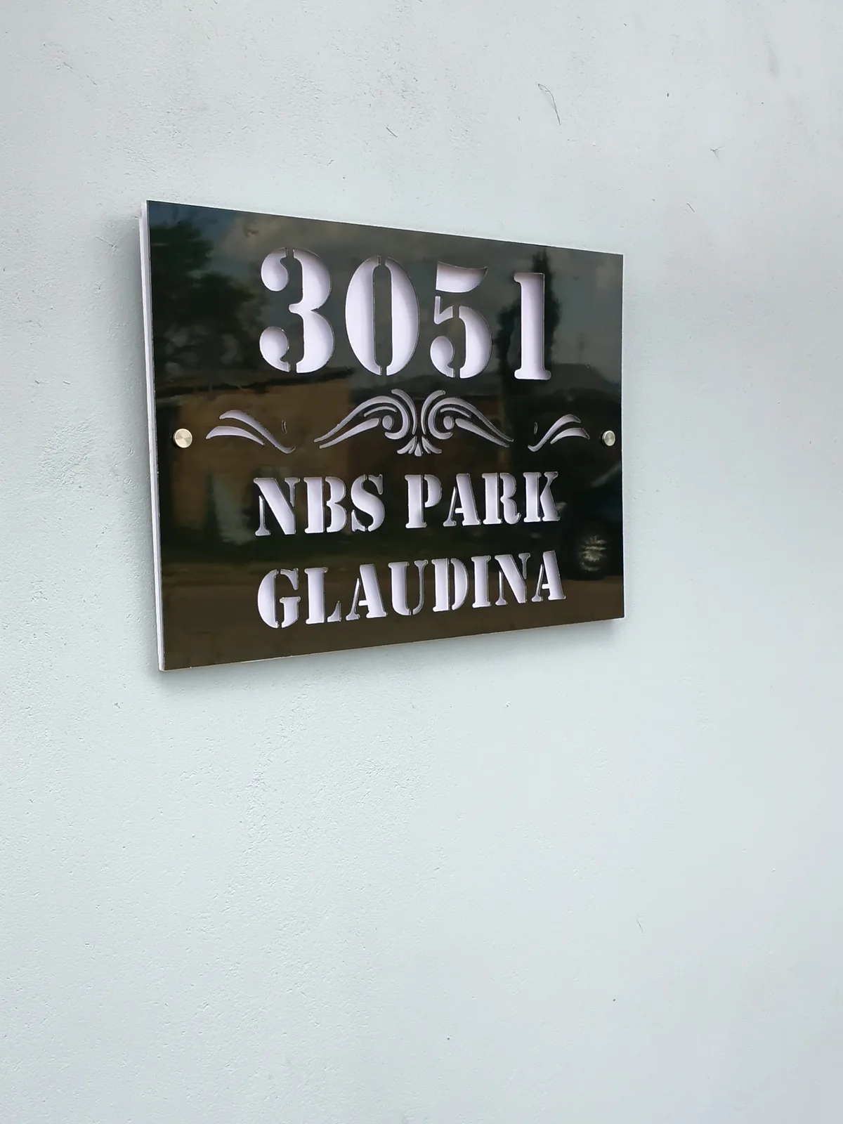 Brushed aluminium sign project — view 58 made by H&S Signs