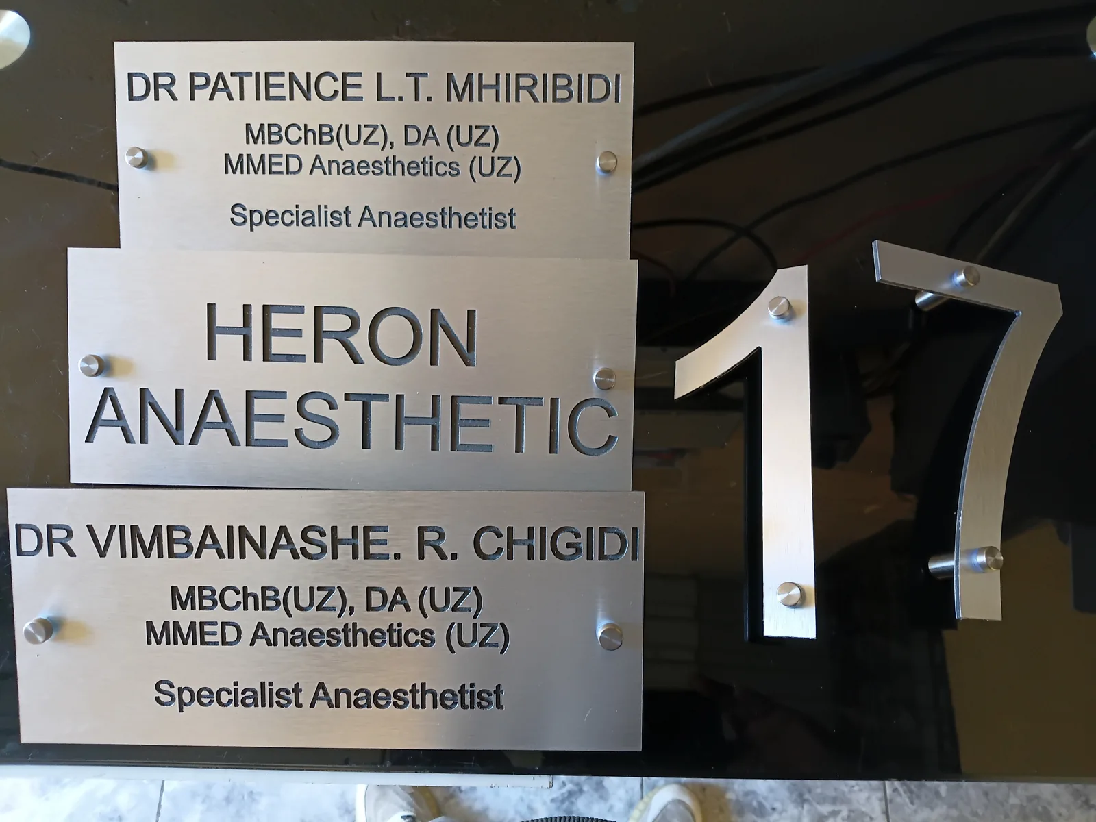 Medical practice sign project — view 68 made by H&S Signs