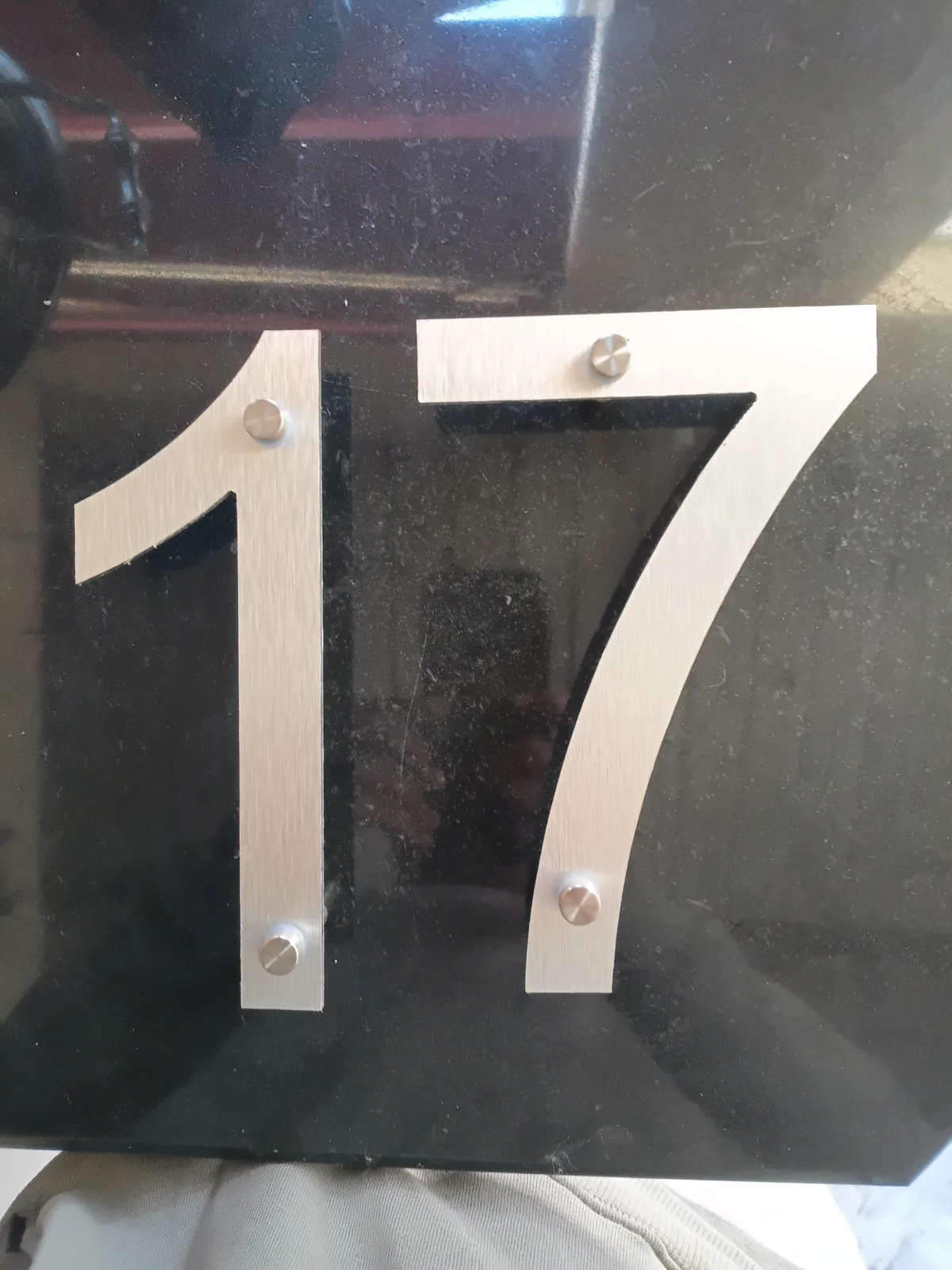 Brushed aluminium sign project — view 69 made by H&S Signs