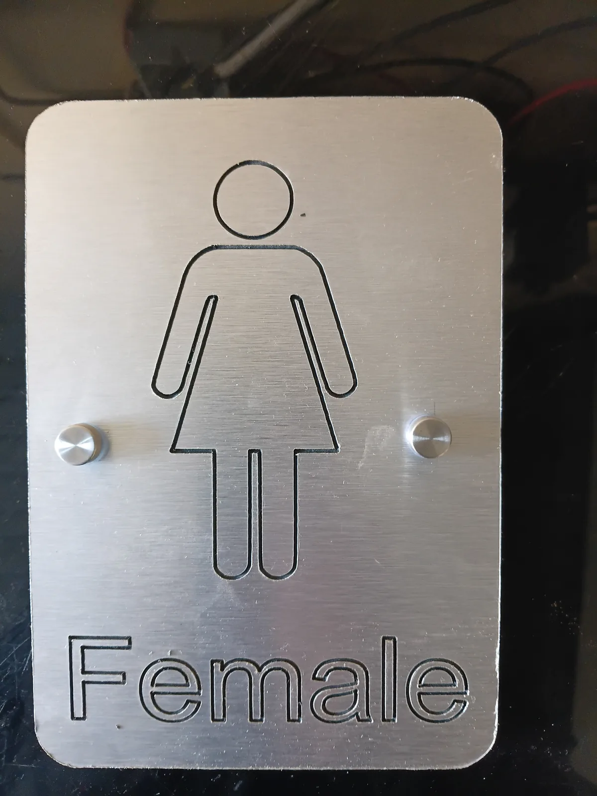Toilet and facility sign project — view 77 made by H&S Signs