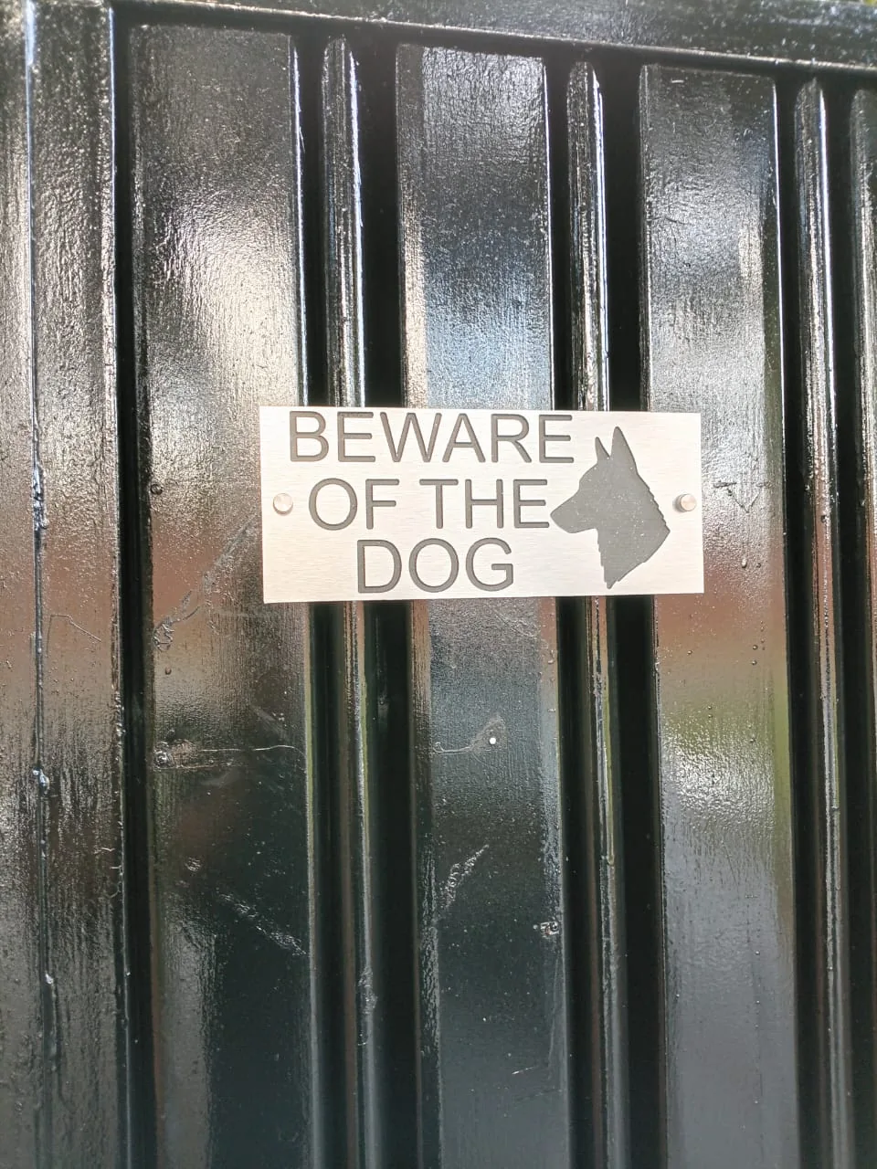 Safety and warning sign project — view 78 made by H&S Signs
