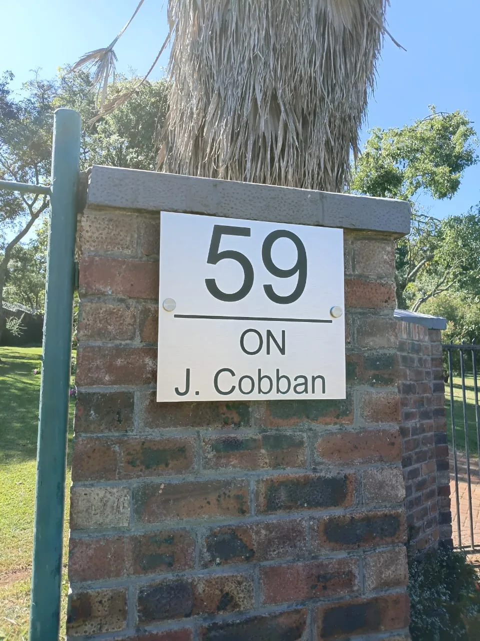 Brushed aluminium sign project — view 79 made by H&S Signs