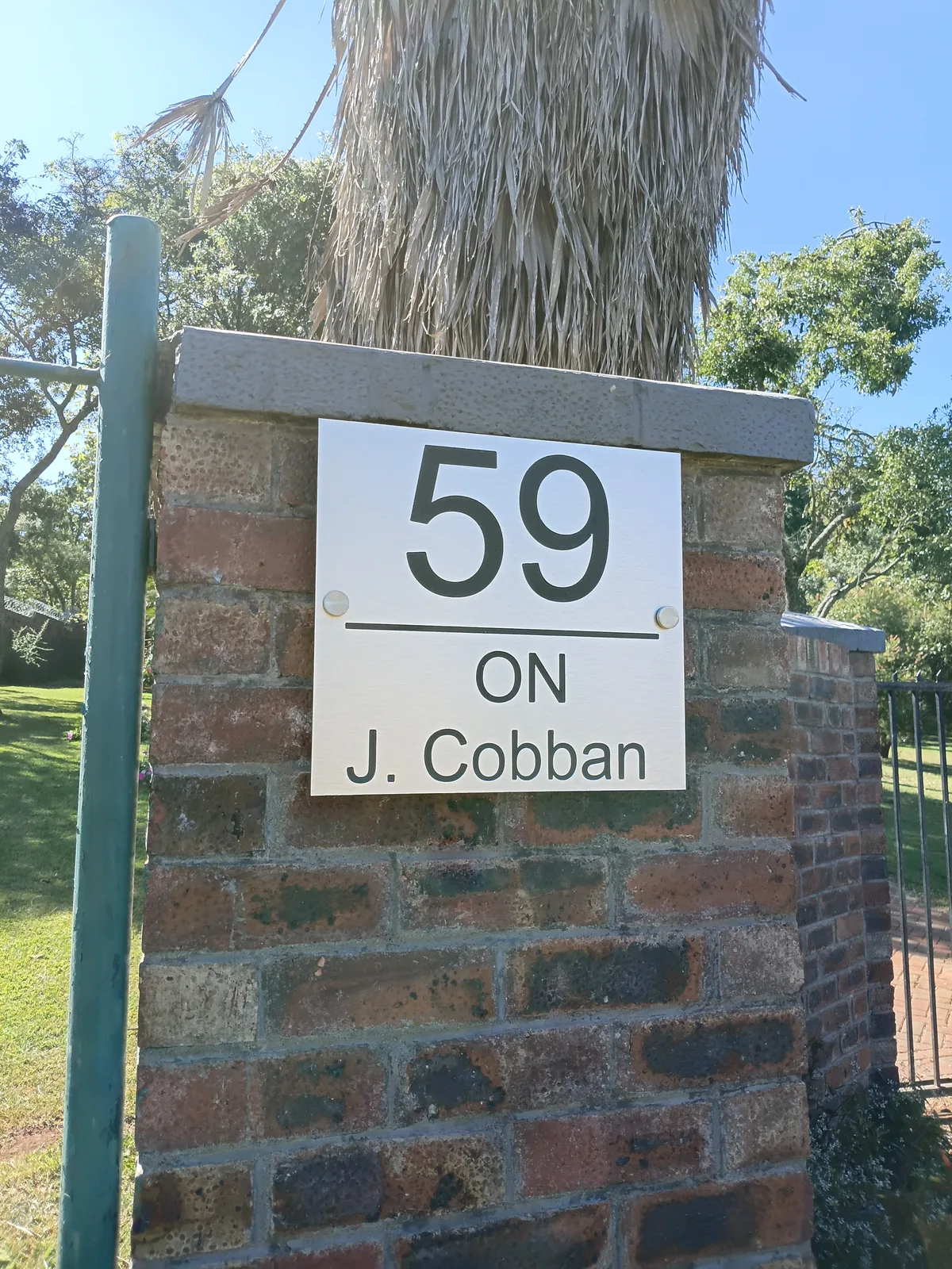 Brushed aluminium sign project — view 91 made by H&S Signs