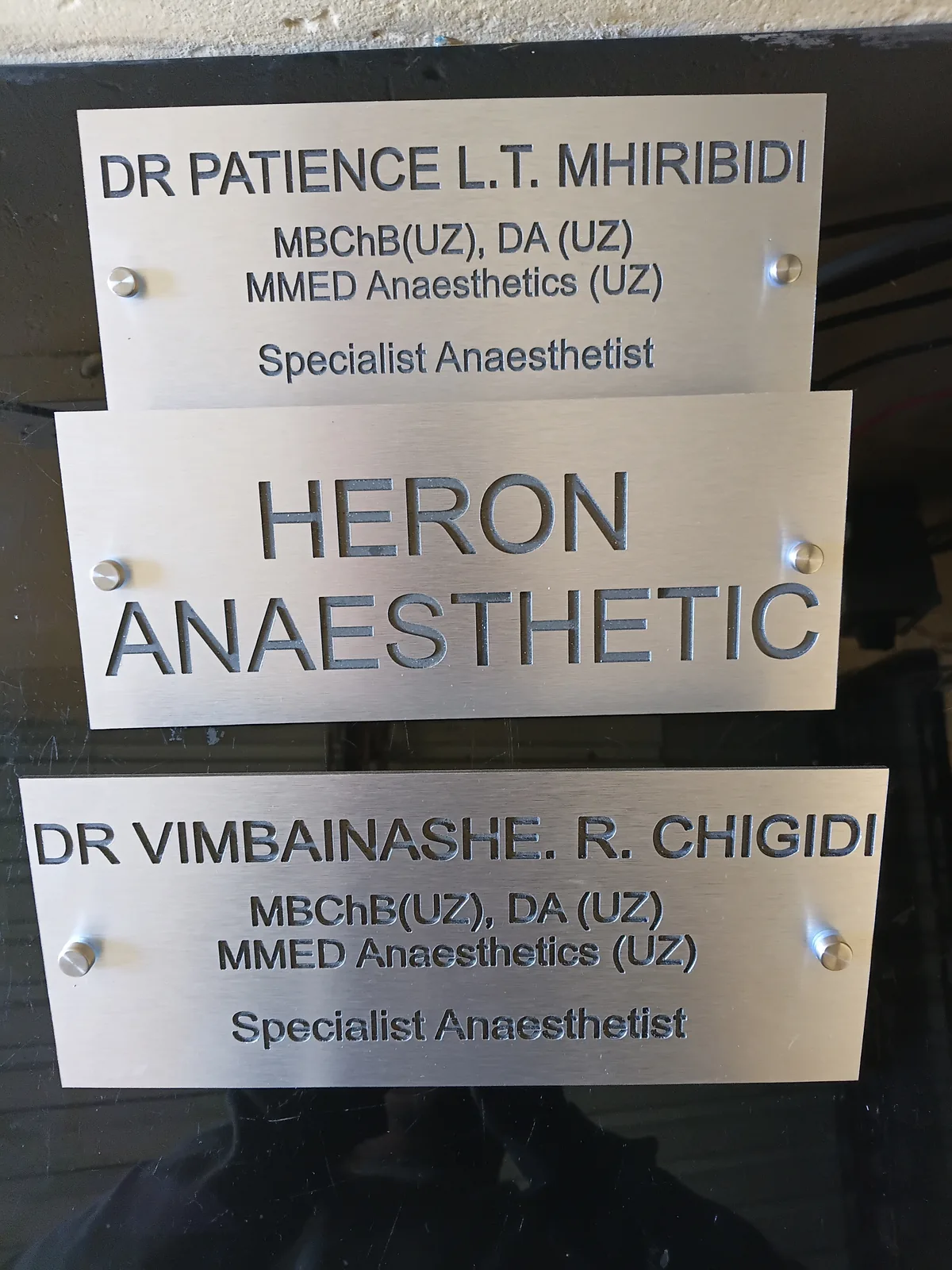 Medical practice sign project — view 94 made by H&S Signs