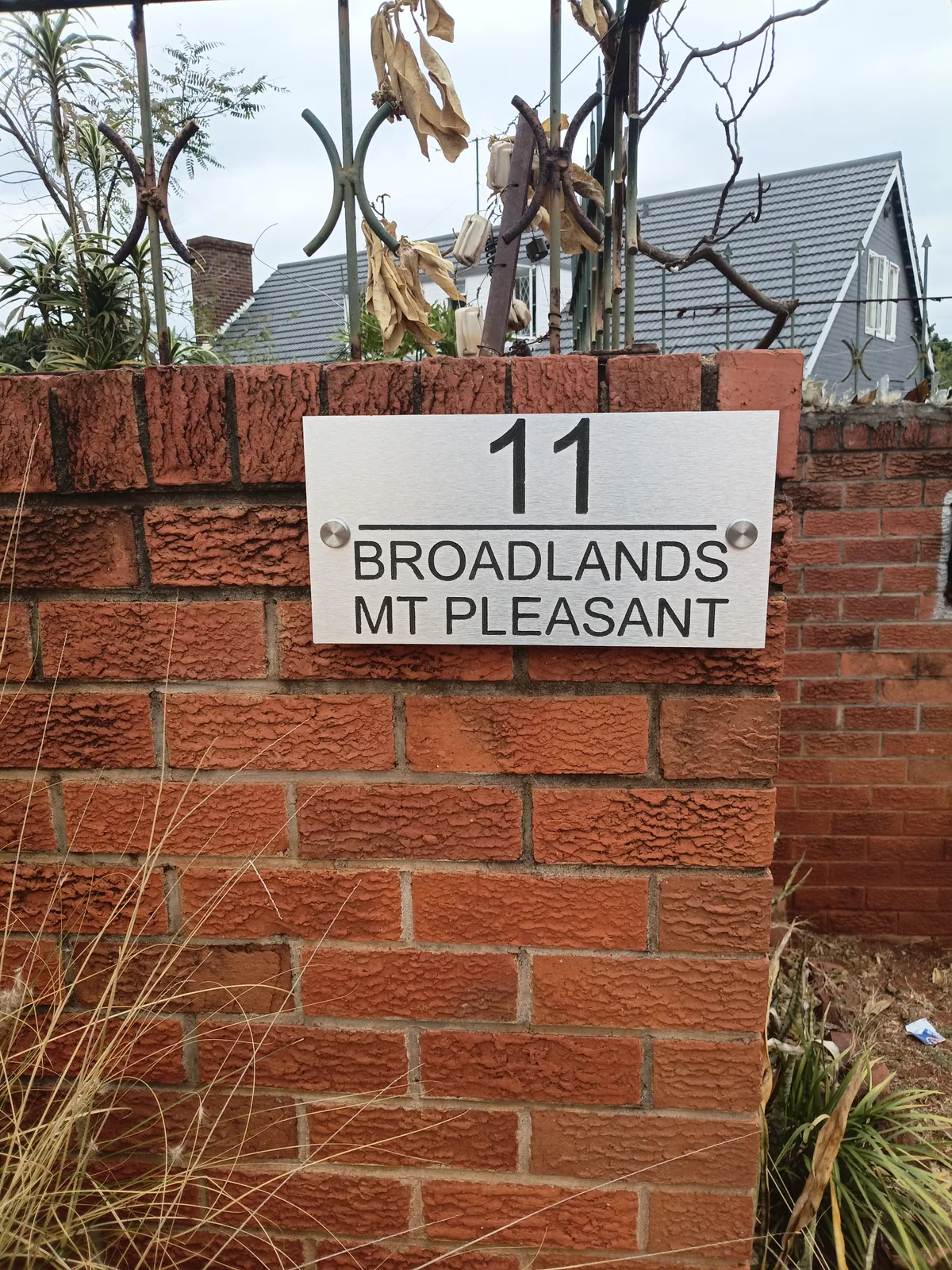 Brushed aluminium sign project — view 97 made by H&S Signs